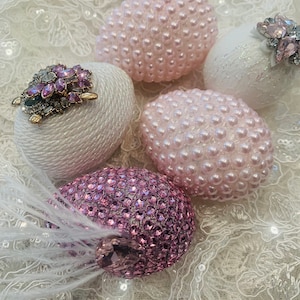 Sofreh Aghd Five decorative Real size Eggs for Persian Wedding