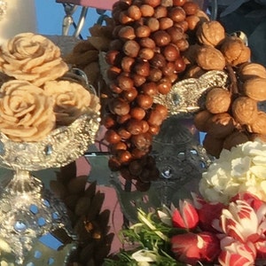Sofreh Aghd Hazelnut Cluster Khosheh Fandogh Persian Wedding Aroosi