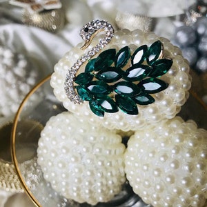 Sofreh Aghd Decorative Pearl Egg set of Three for Persian Wedding