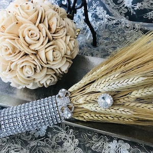 Sofreh Aghd Natural Wheat and Natural Bread Roses for Persian Wedding