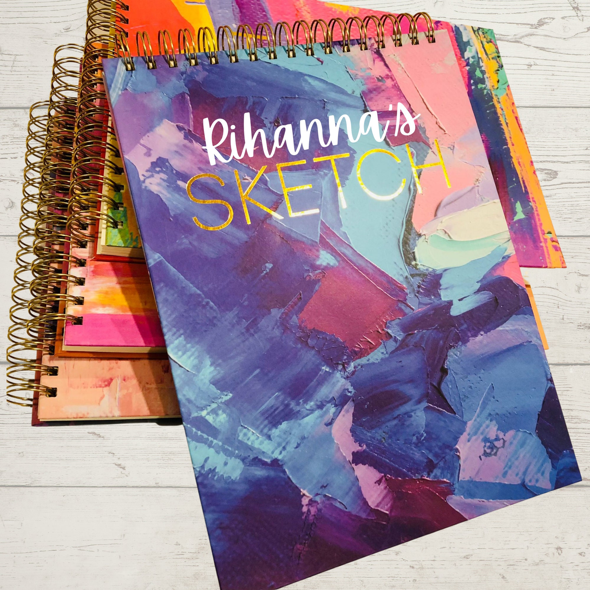 Color My Cover Personalized Sketch Book