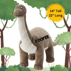 T-Rex Dinosaur Plushie Gifts for Boys, Cute Custom Name Dinosaur, Personalized Dinosaur Birthday Gift, Rex plushies Cute Kids Dinosaur Party