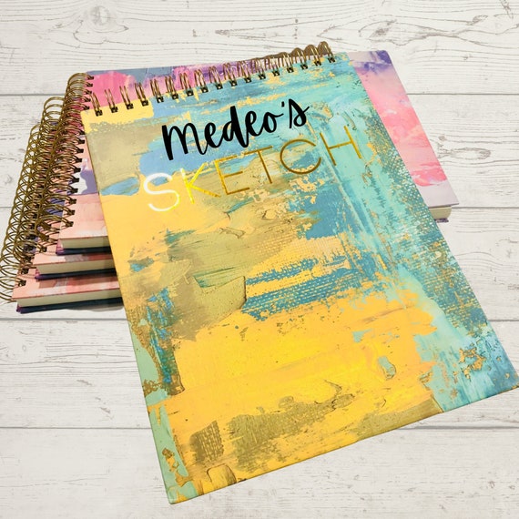 Custom Journal Personalized Sketch Book Customized Notebook 