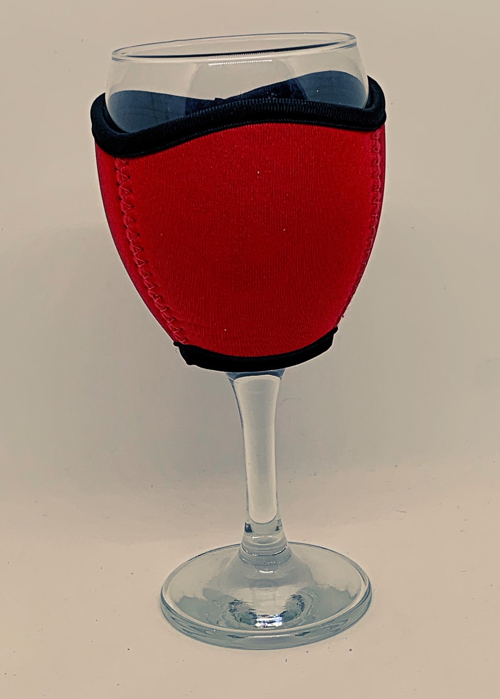 Personalised Wine Glass Cooler Neoprene Etsy