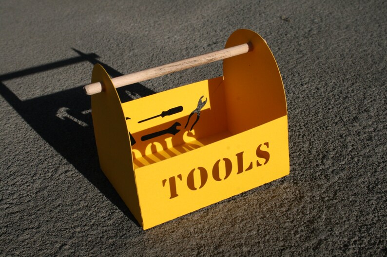 6 Pack TOOLBOX Kids Lollybags Party Favours Construction Etsy