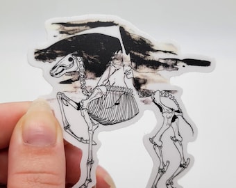 Death and His Horse Sticker