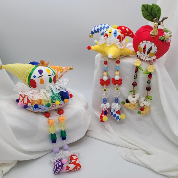Leggy Plush Cushion Clowns