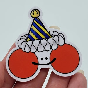 Lil Guy Clown Sticker