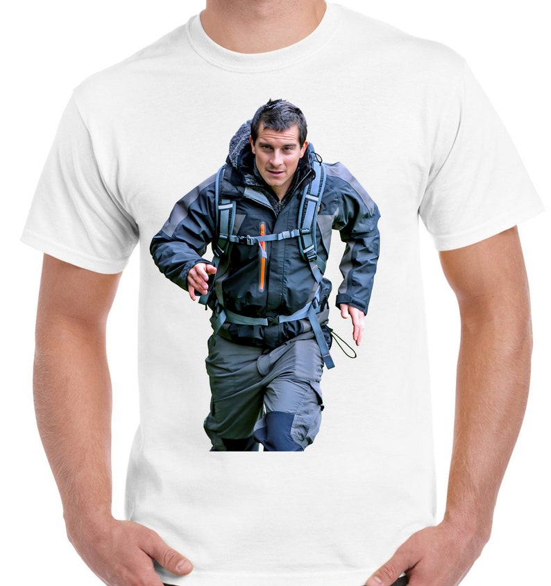 BEAR GRYLLS T Shirt Men Tshirts Women Tee Shirts Kids Tshirts Gift Printing Shirt , Mens