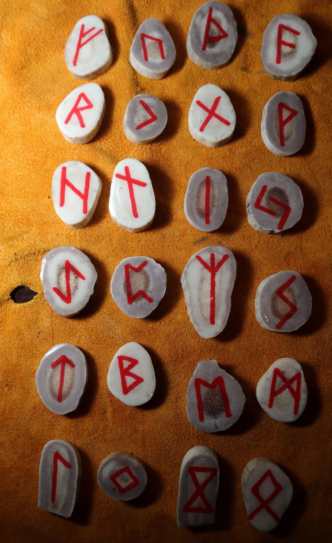 Runes Antler Runes Rune Set Elder Futhark Elder Futhark Runes Set 4 - Etsy