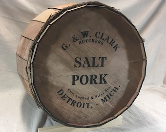 Plantilla - G & W Clark de Detroit, Cerdo Salado