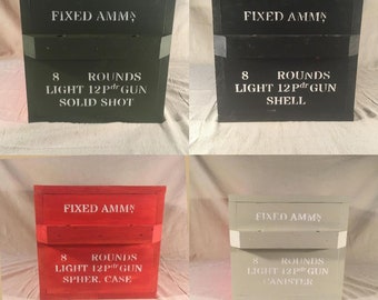 Sjabloon - Watertown Arsenal-artillerie - licht 12-delig pistool