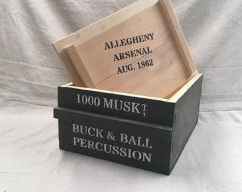 Sjabloon - Allegheny Arsenal - Buck & Ball - aug. '62