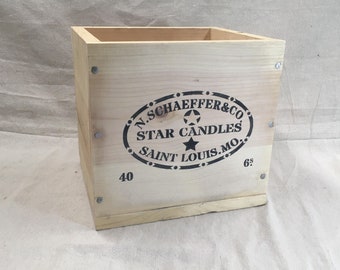 Sjabloon - N. Schaeffer & Co. - Star Candles