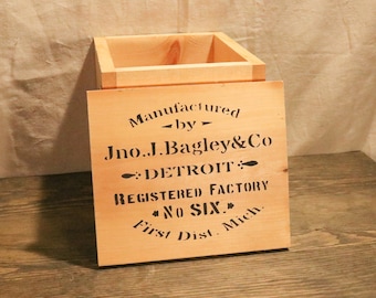 Plantilla - Jno. J. Bagley & Co Detroit