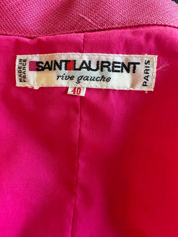 Abito Yves Saint Laurent Rive Gauche anni '80 in … - image 8