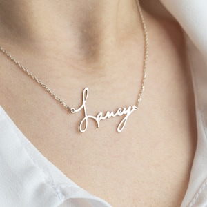 Dainty Custom Name Necklace: 14k Gold-Filled Personalized Jewelry