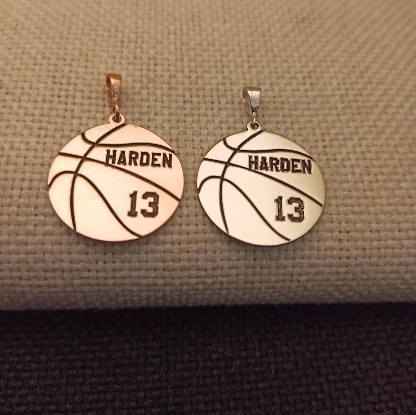 Basketball Necklace Personalized, Custom Basketball Necklace, Basketball Coach Gift, Basketball Player Gift, Basketball Pendant, Number Gift