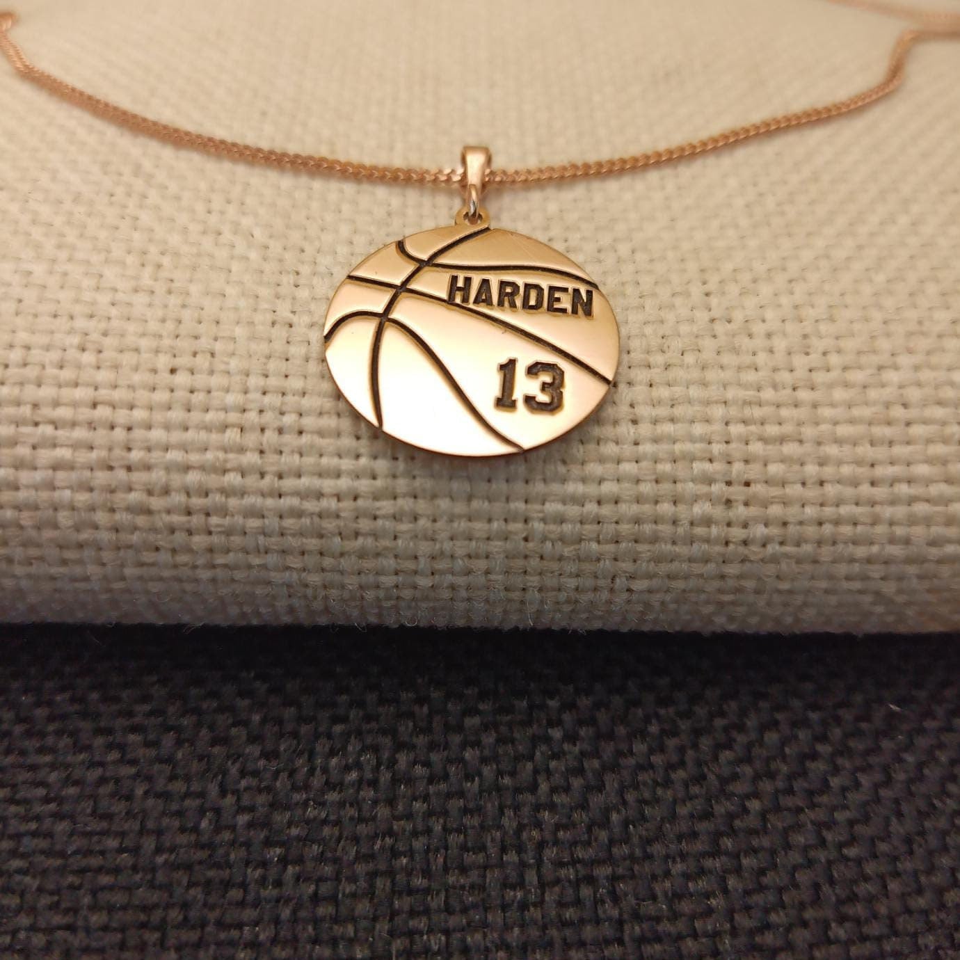 Basketball Necklace Personalized, Custom Basketball Necklace, Basketball Coach Gift, Basketball Player Gift, Basketball Pendant, Number Gift