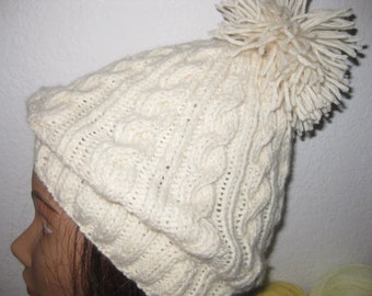 White Wool Hat