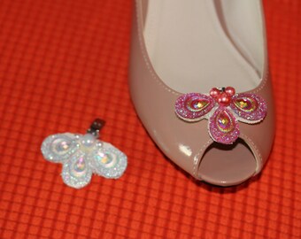 Clip per scarpe rosa