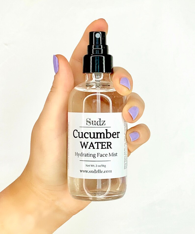 Hydrating Face Mist Cucumber Lavender Rose 2oz & 4oz Etsy