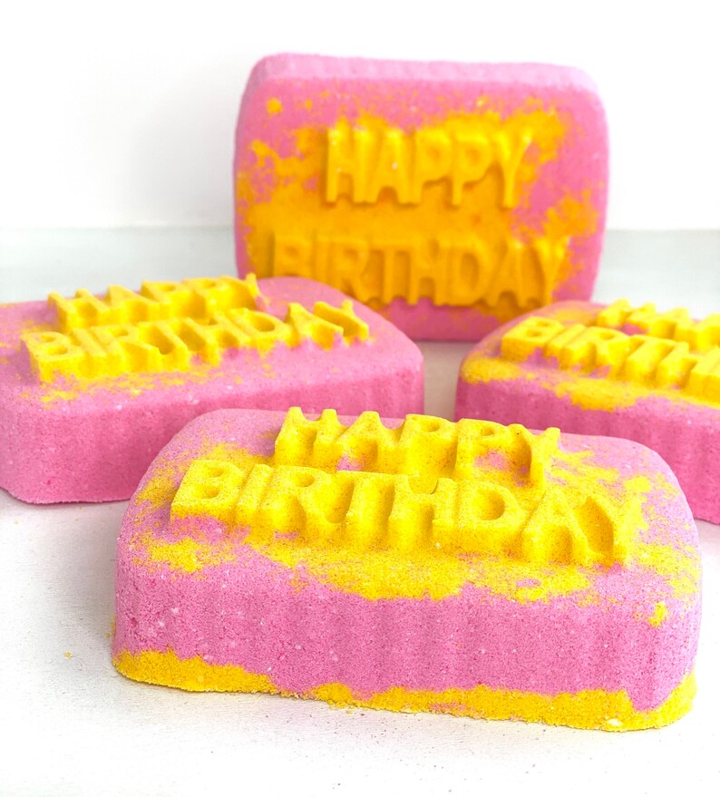Happy Birthday Bath Bomb Extra Large 7.5oz Birthday Gift | Etsy