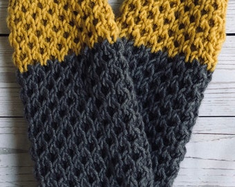 Beautiful Tutti Frutti handmade arm warmers!