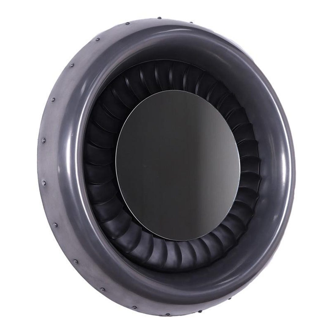 Jet Engine Mirror Over Sized Statue - Etsy
