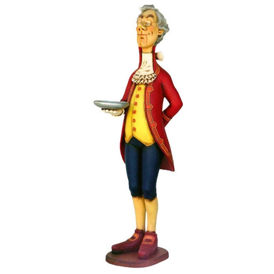 Funny Butler Life Size Statue - Etsy