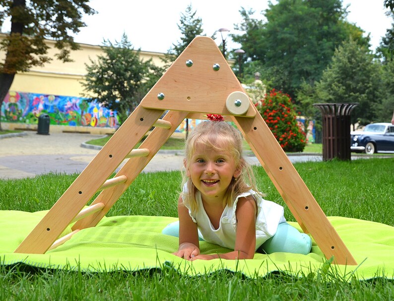 baby wooden climber