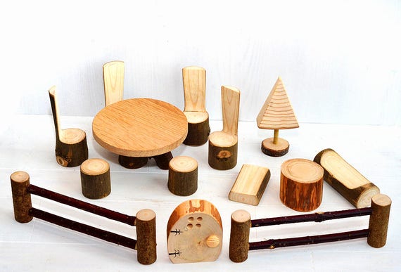 wooden toys for garden