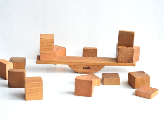 wooden balancing toy
