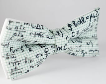 Physics Formula Bow Tie ideal as a tech lover gift