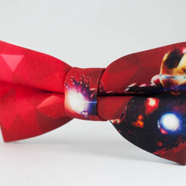 Bączka dziecięca na imprezy, Iron Man BowTie, Superbohater BowTies na wesela