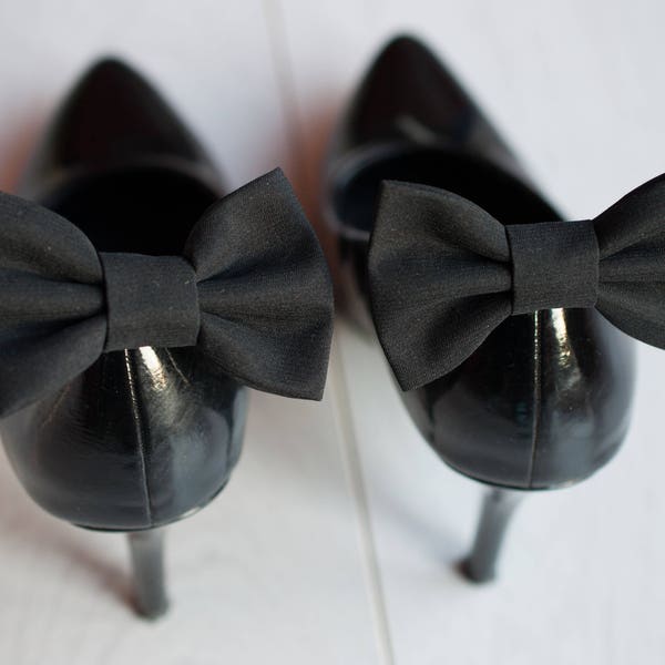 Shoes clips, Satin bow shoes clips, Show bows for wedding, Trendy bows for shoes