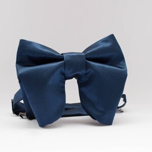 Big bow tie, Tuxedo Bow Tie Oversized wedding bow tie Tom Ford style bow tie image 7