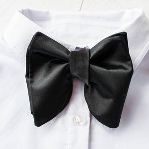 Mens Bowties Big bowtie Self tie look bow tie, Tom ford style