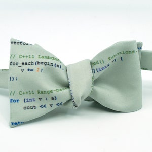 Programmer Bow Tie, C++ BowTie, Coder gift image 5