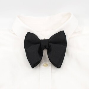 Big bow tie, Tuxedo Bow Tie Oversized wedding bow tie Tom Ford style bow tie image 2