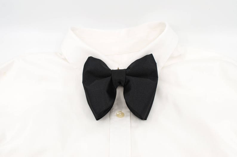 Big bow tie, Tuxedo Bow Tie Oversized wedding bow tie Tom Ford style bow tie image 2