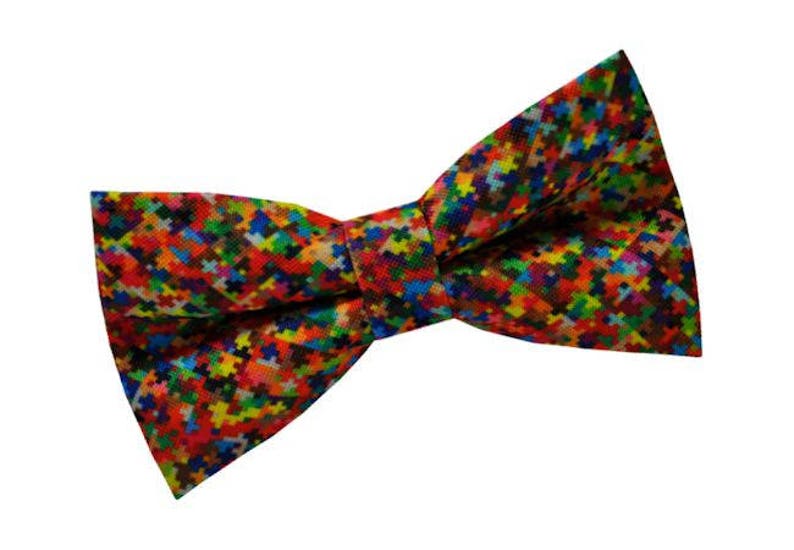 Toddler Bow Ties Puzzle Bow Tie Rubik Bow Tie Cube Bow Tie Etsy