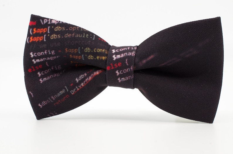 Smart bow tie Java bow tie Gift for lover Gift for nerd