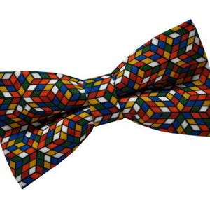 Rubik bow tie, Puzzle bow tie, Cube bow tie
