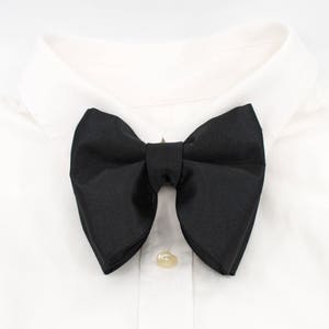 Big bow tie, Tuxedo Bow Tie Oversized wedding bow tie Tom Ford style bow tie image 4