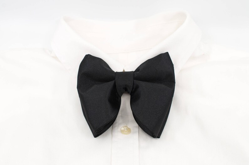 Big bow tie, Tuxedo Bow Tie Oversized wedding bow tie Tom Ford style bow tie image 4