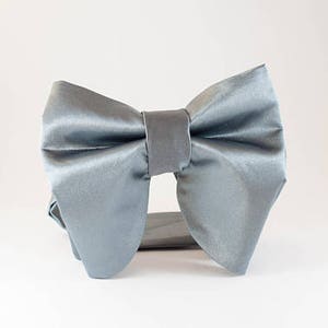 Big bow tie, Tuxedo Bow Tie Oversized wedding bow tie Tom Ford style bow tie image 8