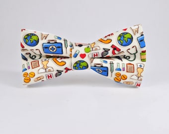 Doctor Bow Tie: Novelty Print, Medical Gift