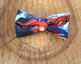 Spiderman Bow Tie: Handmade Superhero Toddler Bowtie