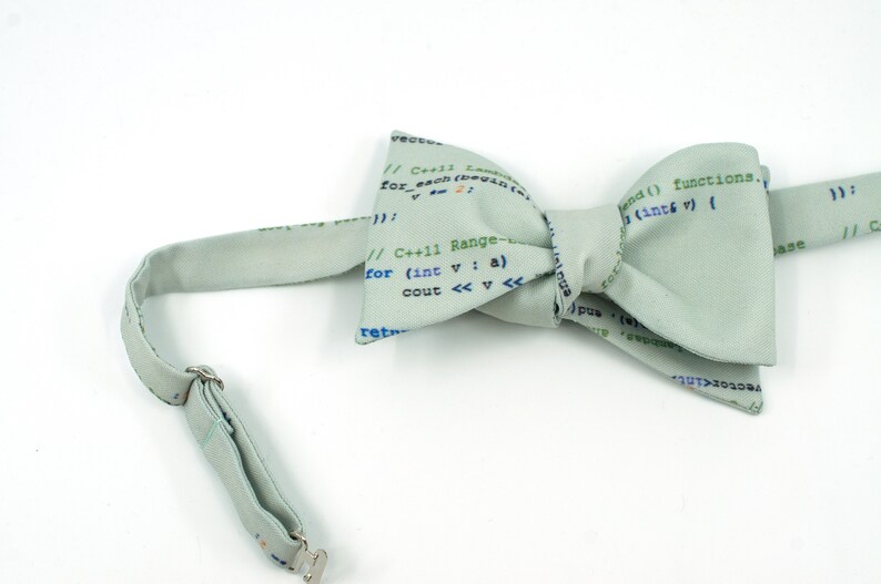 Programmer Bow Tie, C++ BowTie, Coder gift image 7